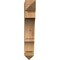 Ekena Millwork Balboa Arts & Crafts Rough Sawn Bracket, Western Red Cedar, 4"W x 20"D x 24"H BKT04X20X24BOA03RWR - alternate 2